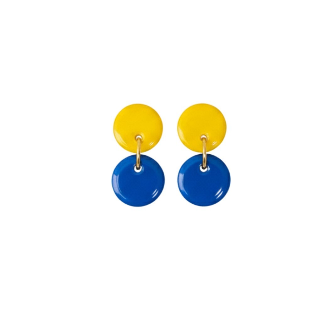 Royal Blue and Yellow