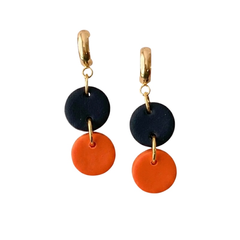 Black and Orange