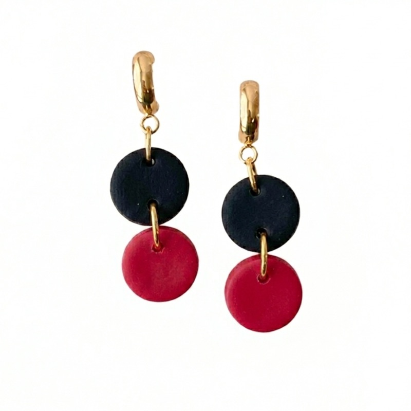 Cardinal Red and Black