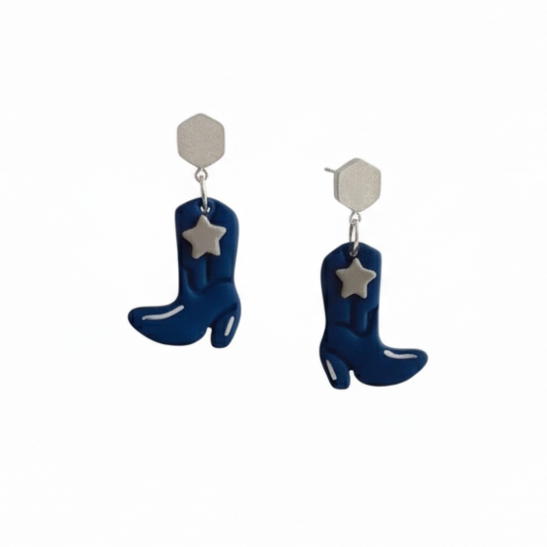 Texas Star — Navy and Grey