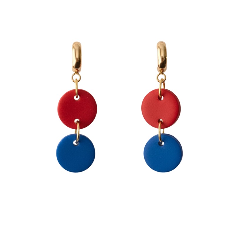 Royal Blue and Red