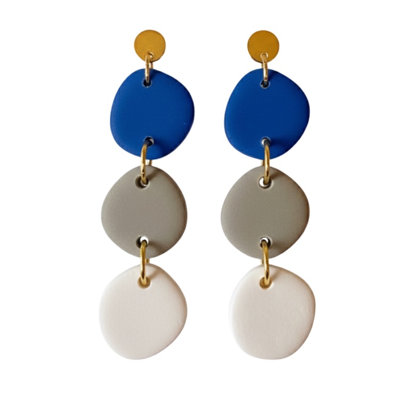 Royal Blue and White