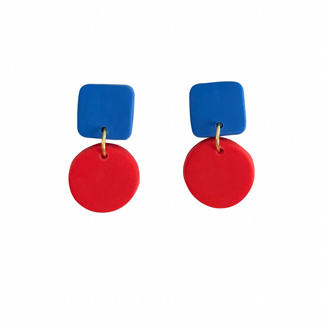 Royal Blue and Red