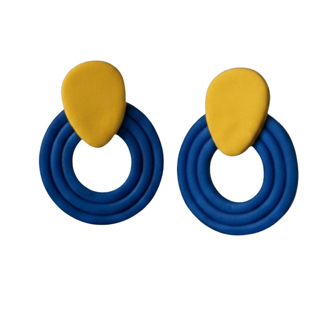 Royal Blue and Yellow