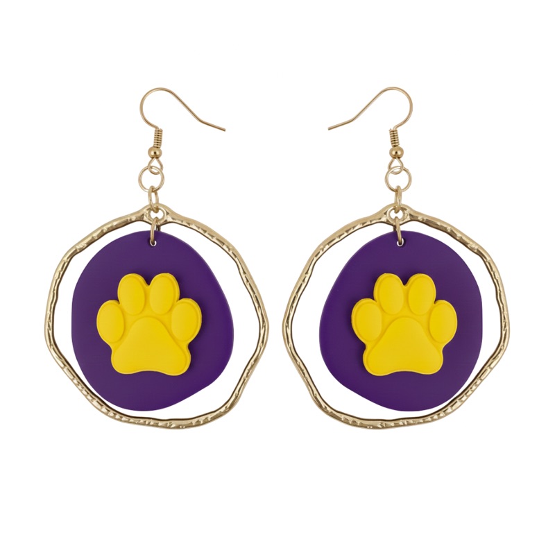 Purple + Yellow
