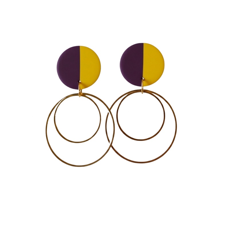 Purple and Yellow