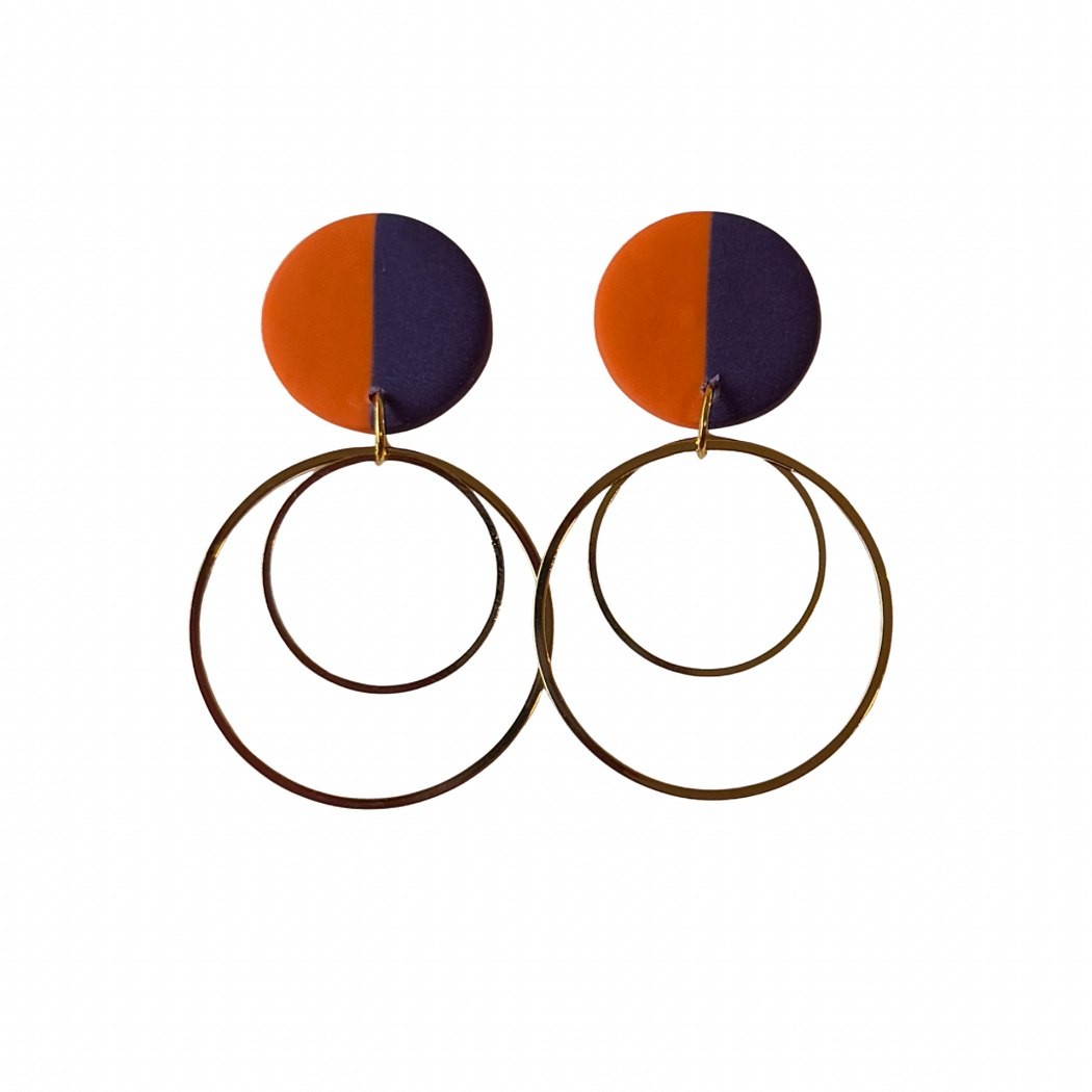 Purple and Orange