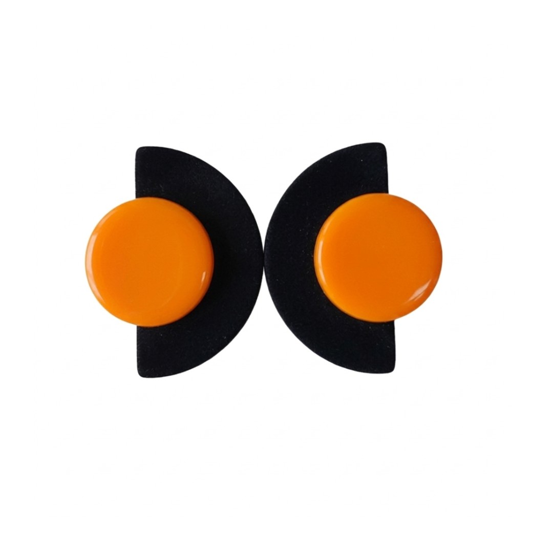 Black and Orange