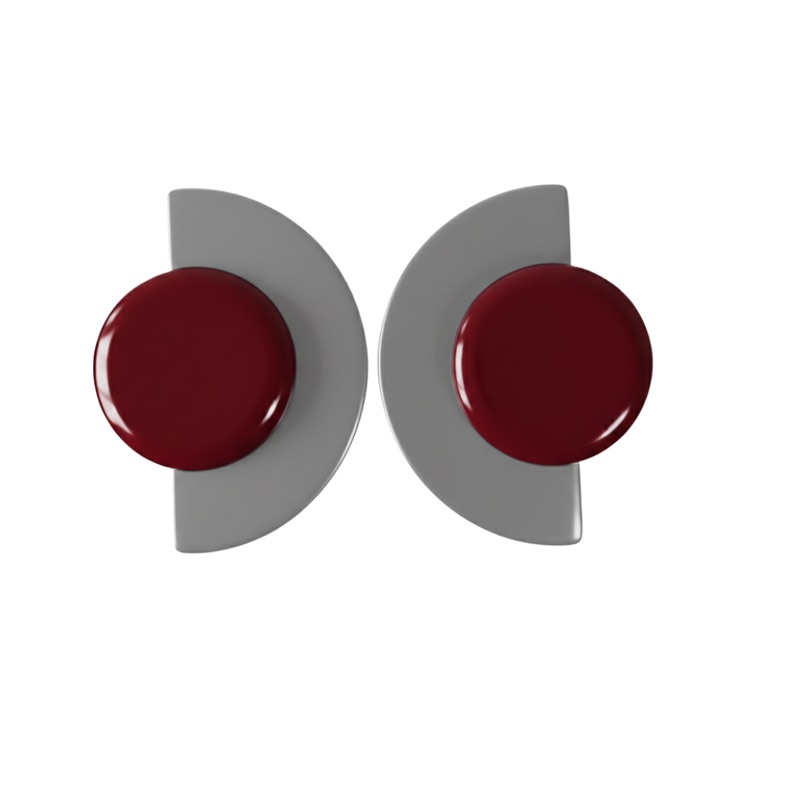 Maroon and Grey