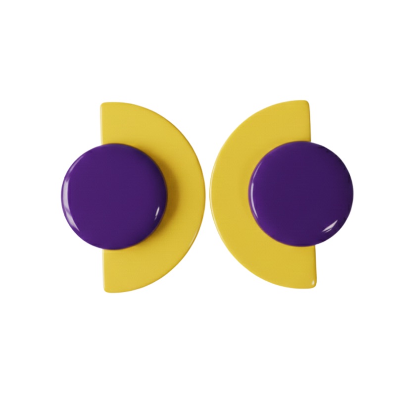 Purple and Yellow