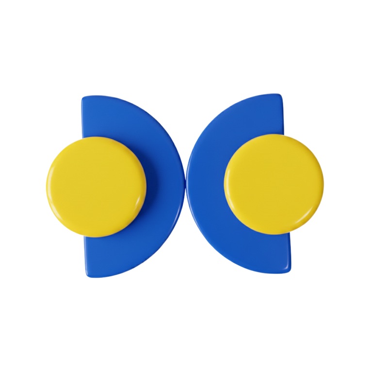 Royal Blue and Yellow