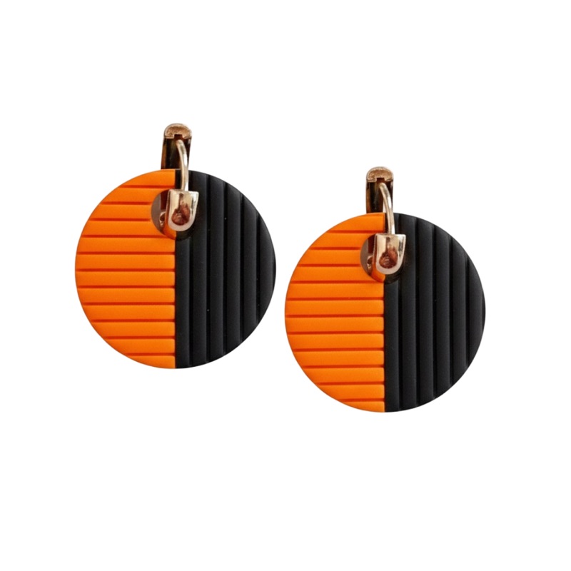 Black and Orange