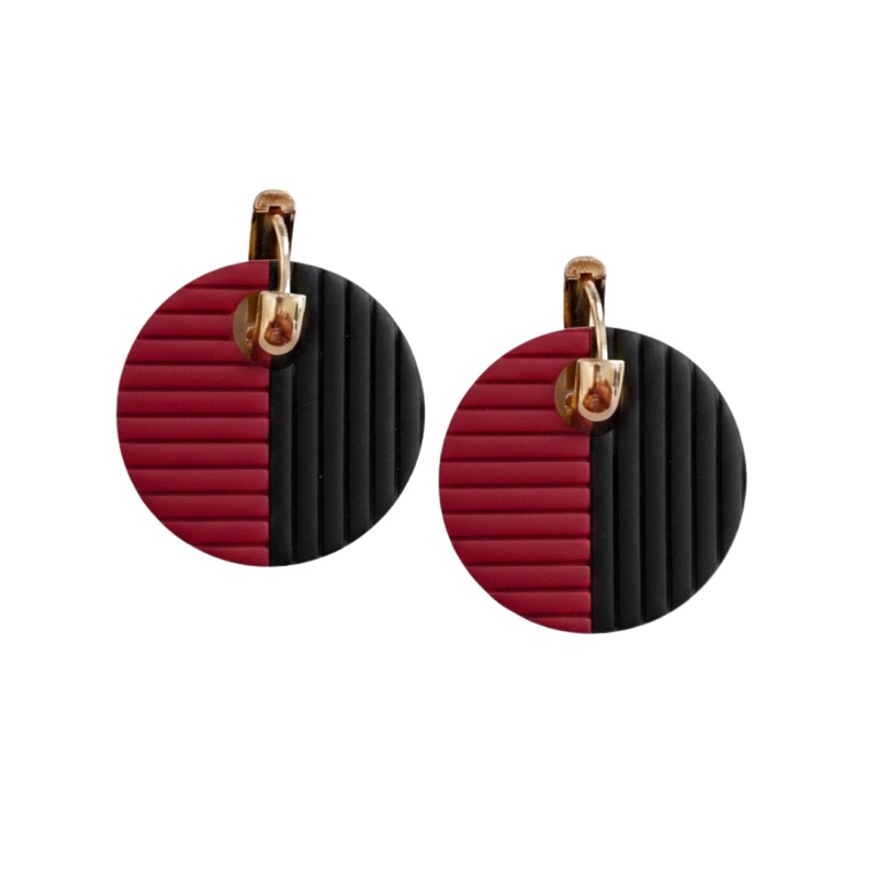 Cardinal Red and Black