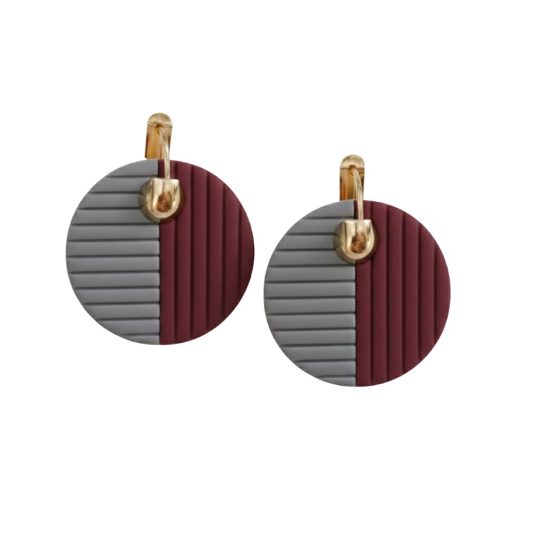 Maroon and Grey