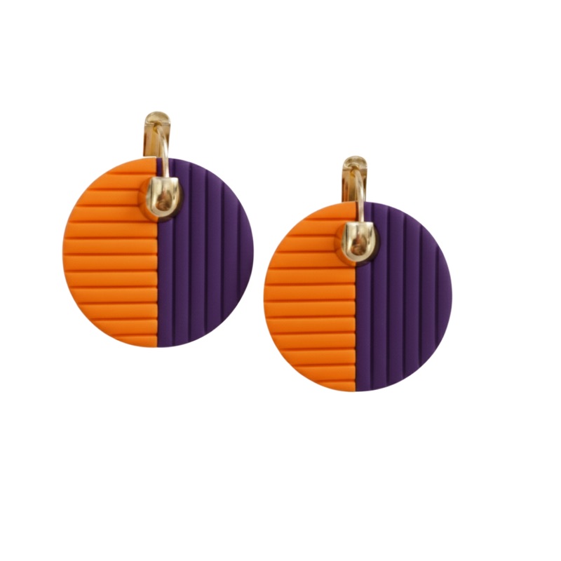 Purple and Orange