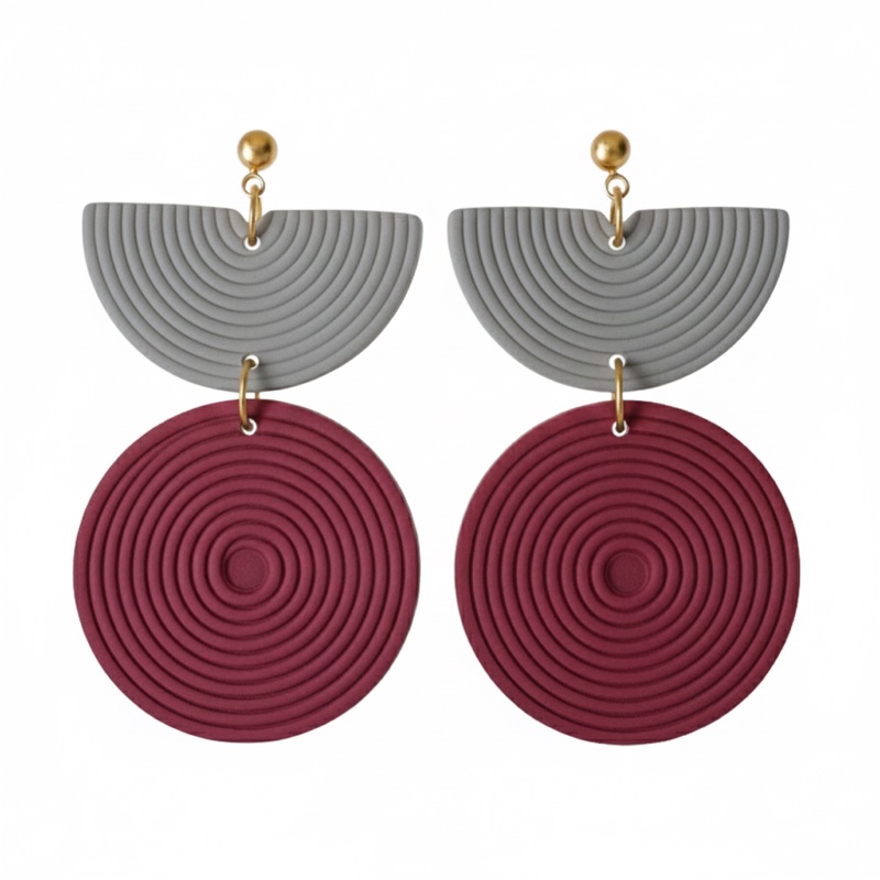 Maroon and Grey