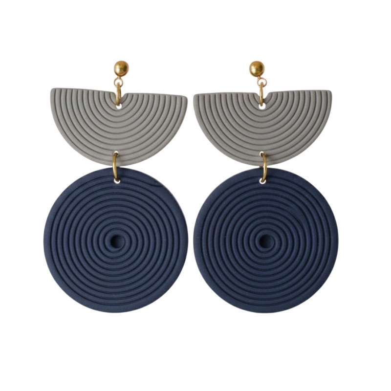 Navy and Grey