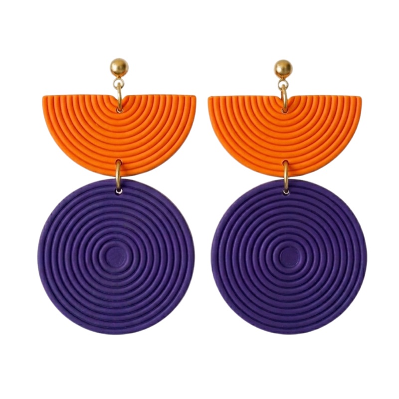 Purple and Orange