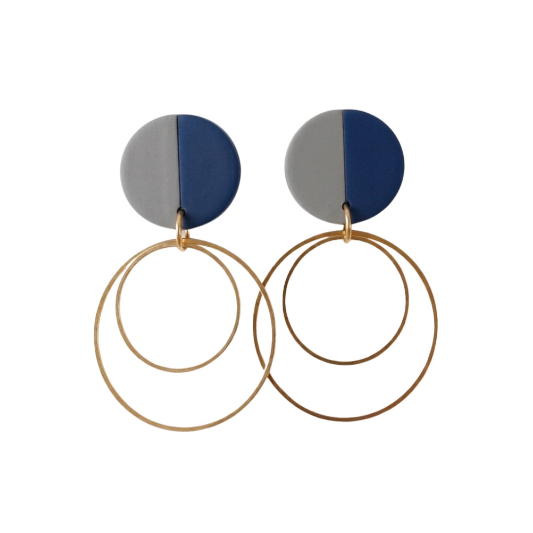 Navy and Grey