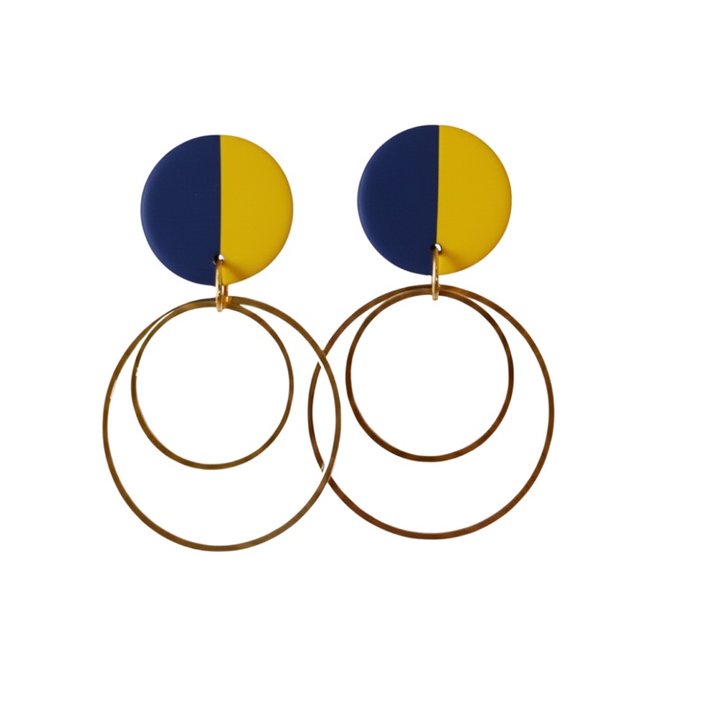 Navy and Yellow