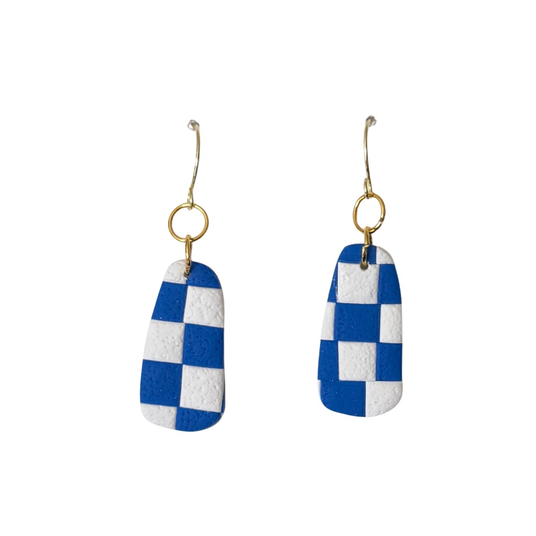Royal Blue and White