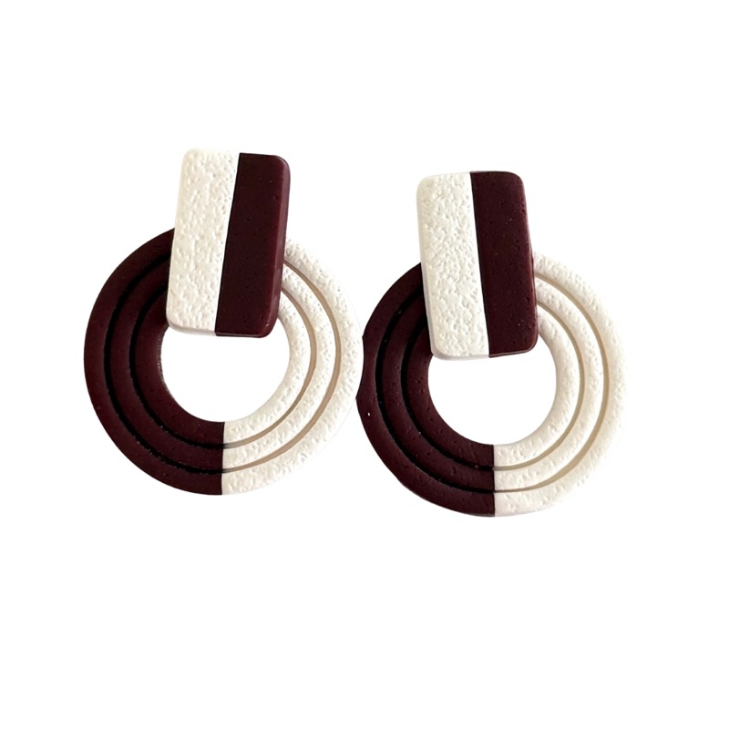 White and Maroon