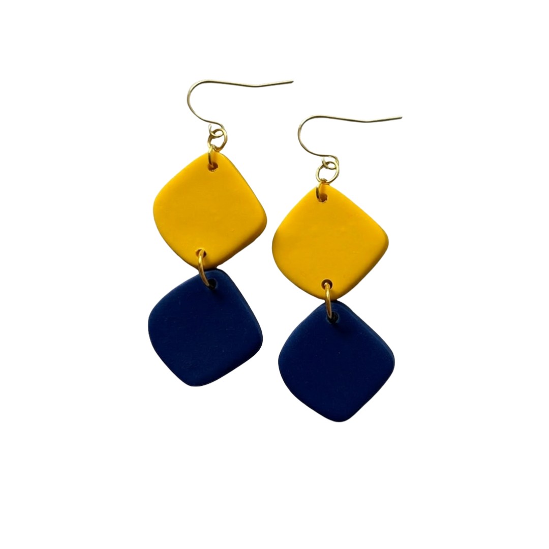 Navy and Yellow