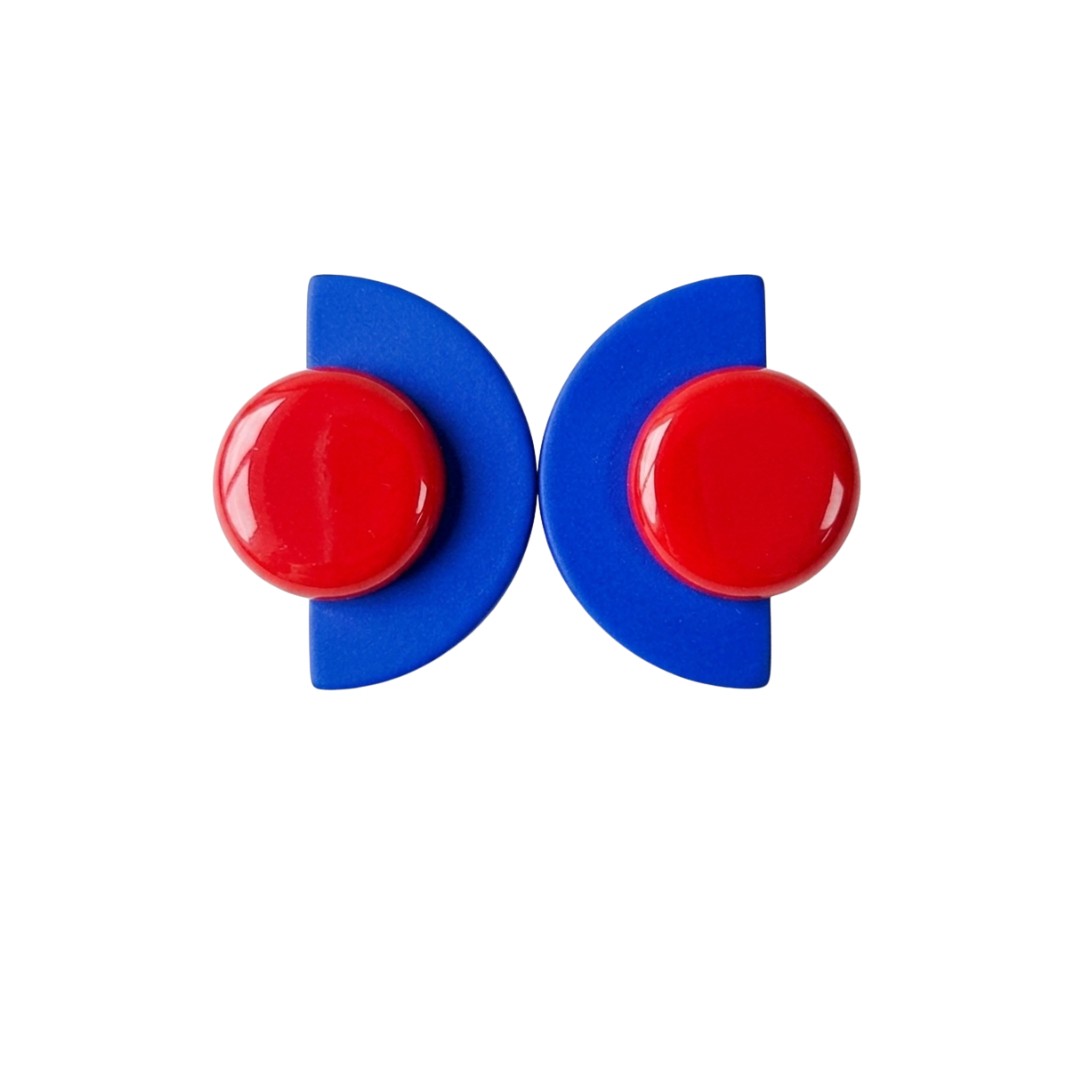 Royal Blue and Red