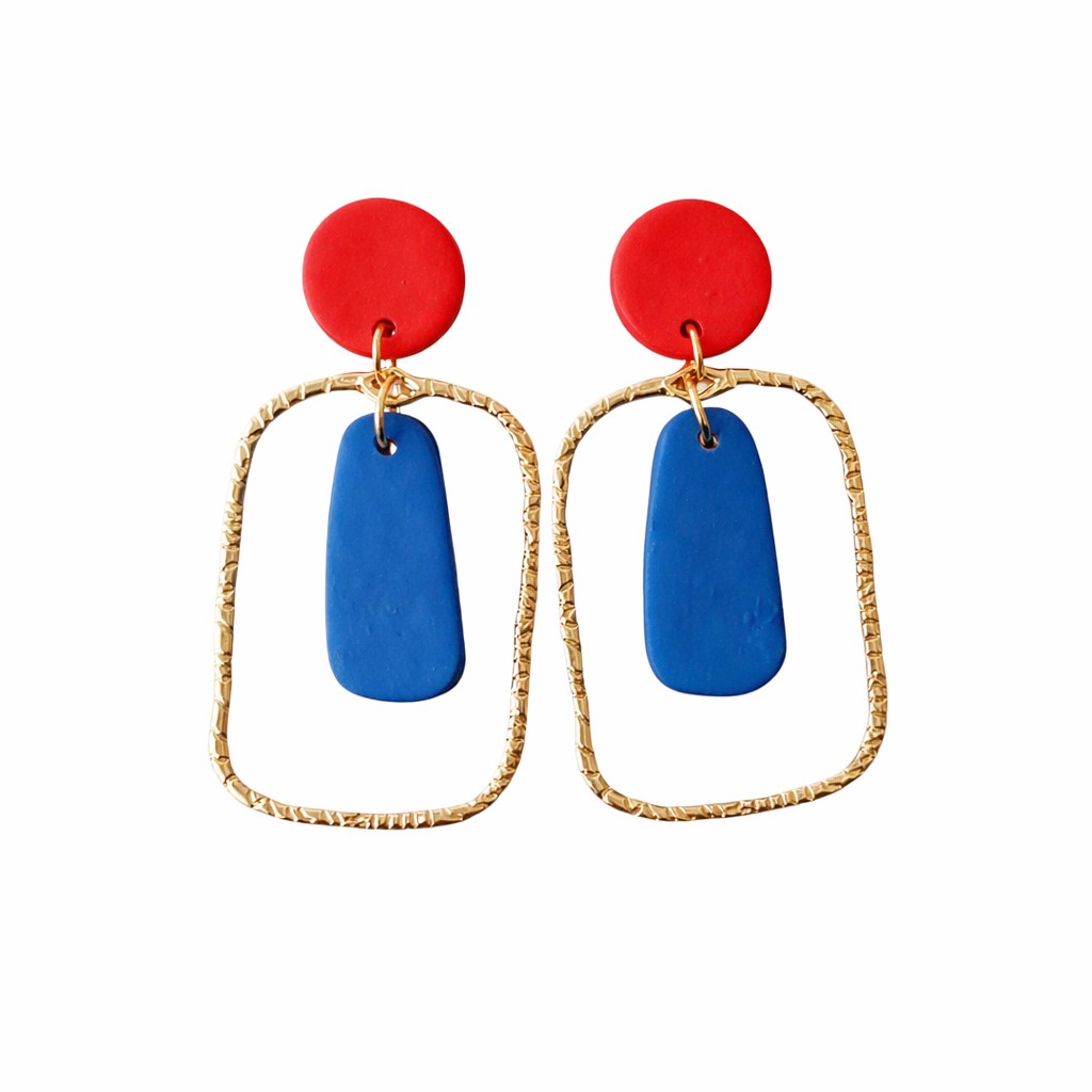 Royal Blue and Red