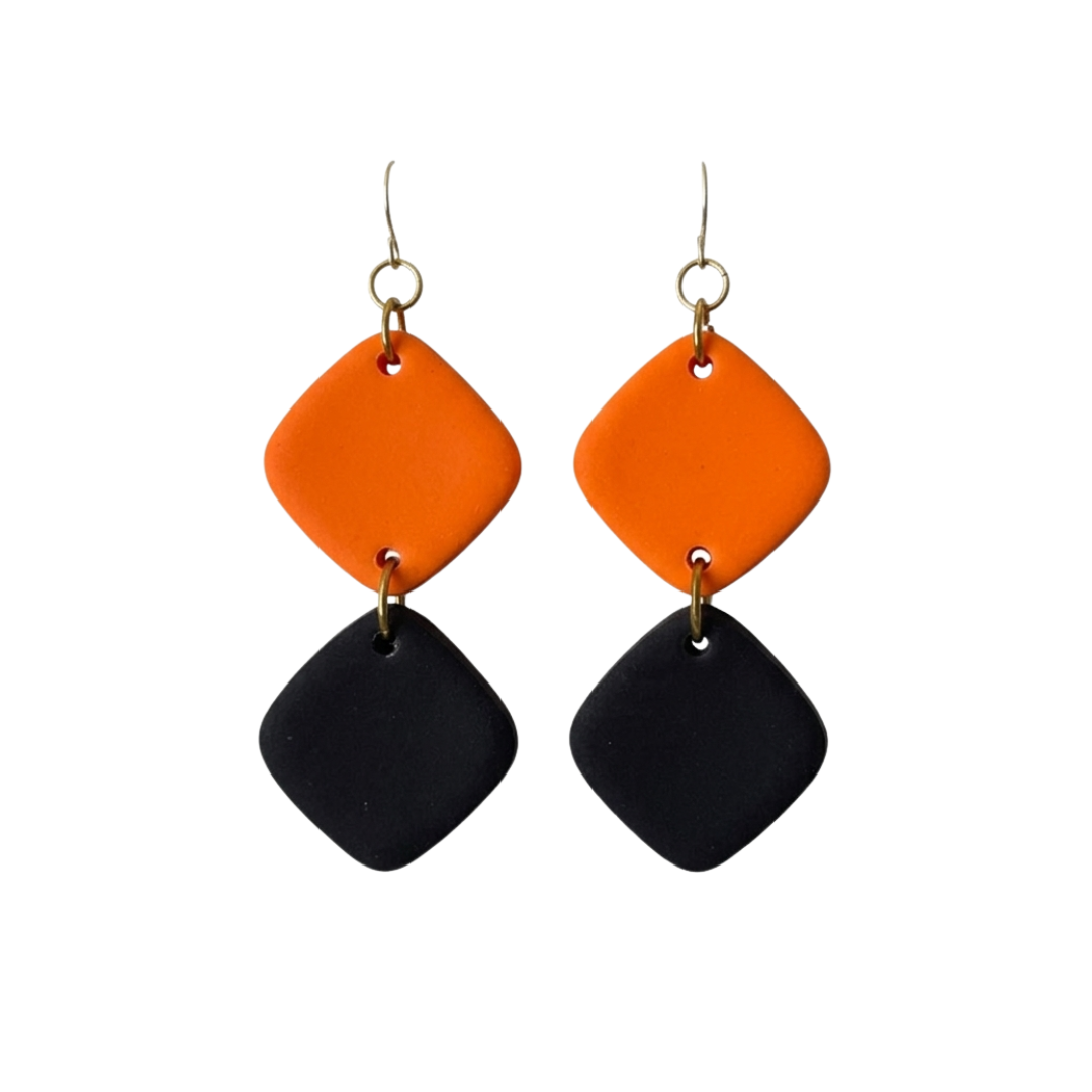 Black and Orange