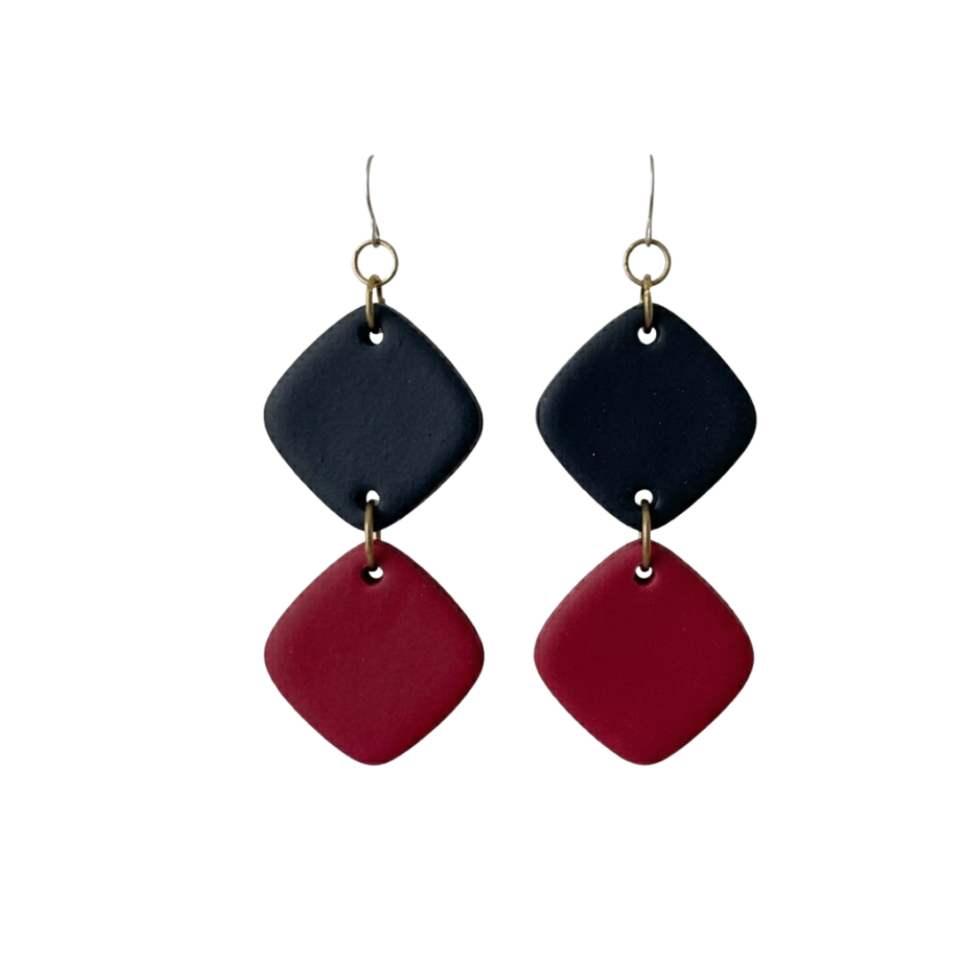 Cardinal Red and Black