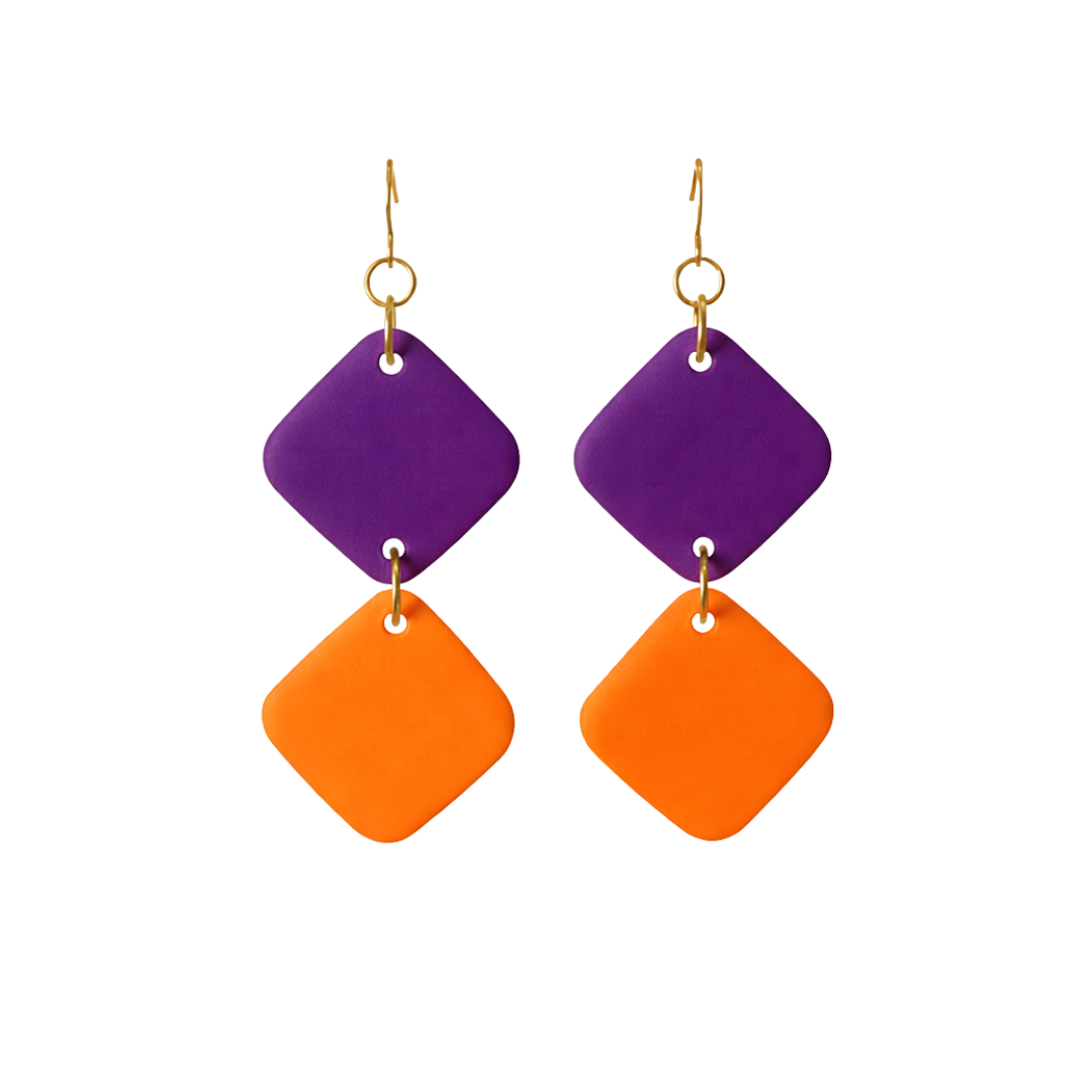 Purple and Orange