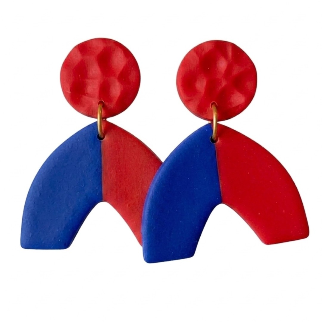 Royal Blue and Red