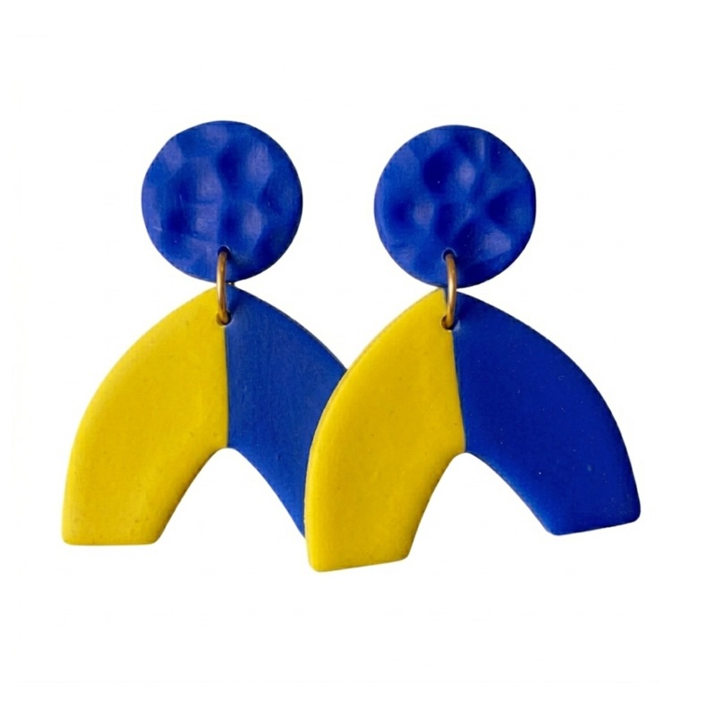 Royal Blue and Yellow
