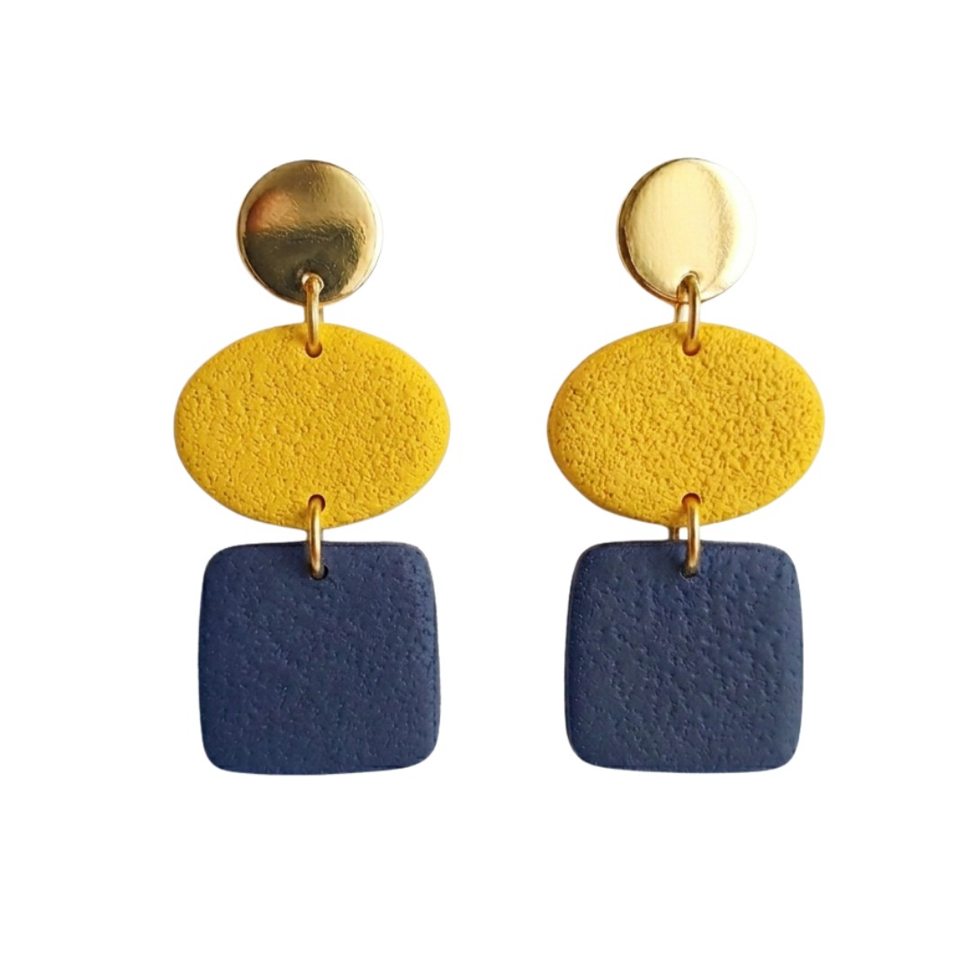 Navy and Yellow