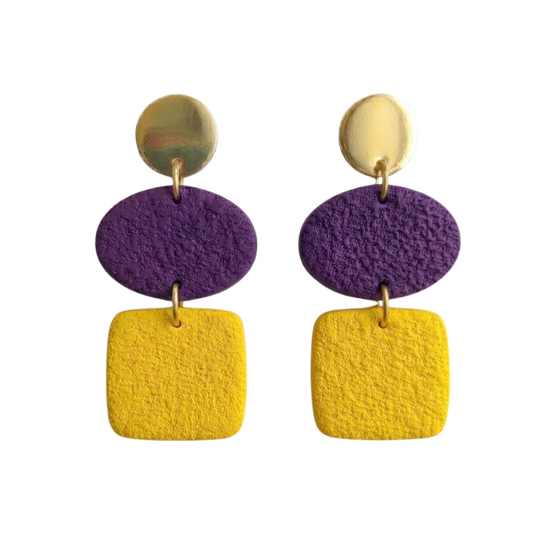 Purple and Yellow