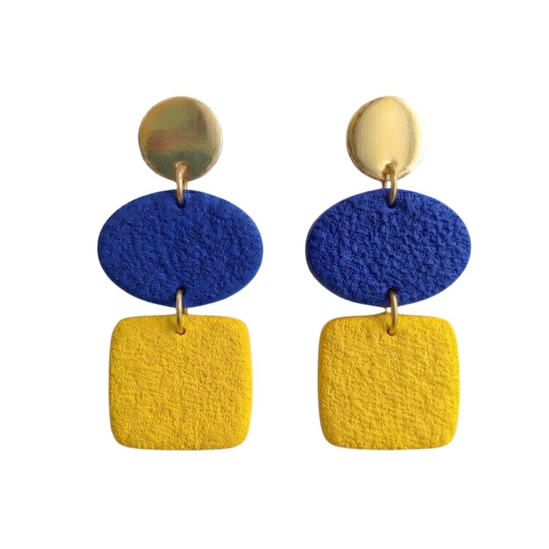 Royal Blue and Yellow