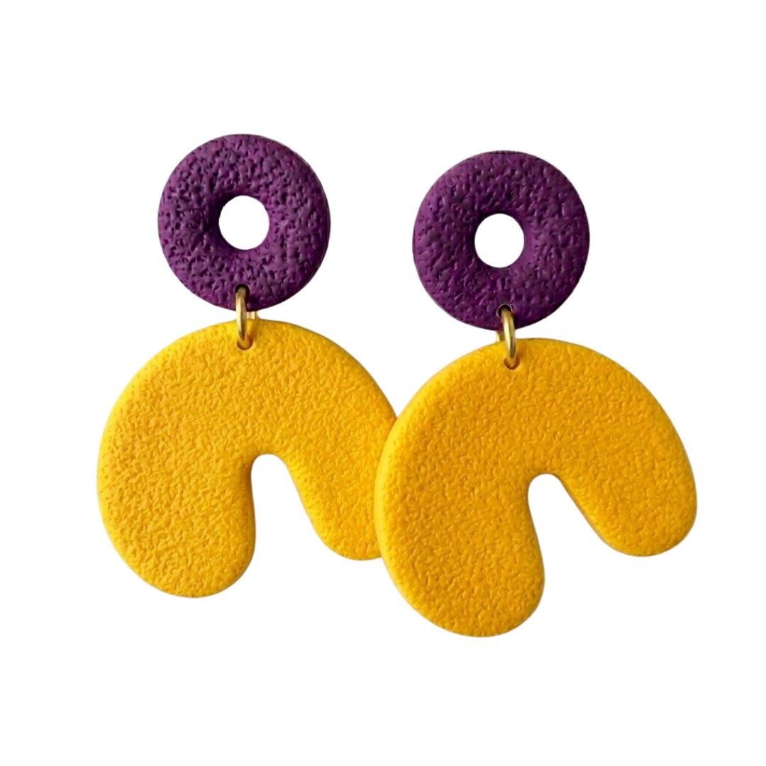 Purple and Yellow