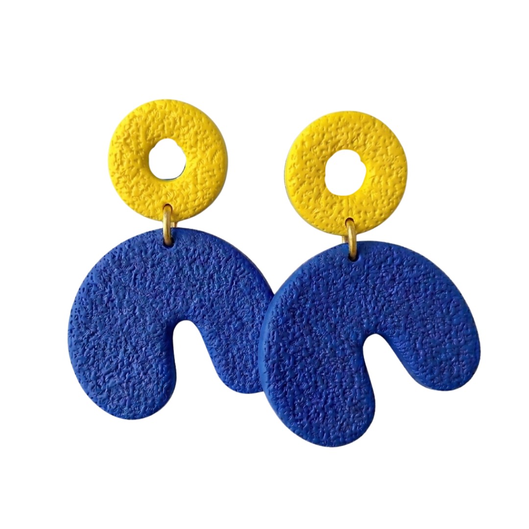 Royal Blue and Yellow