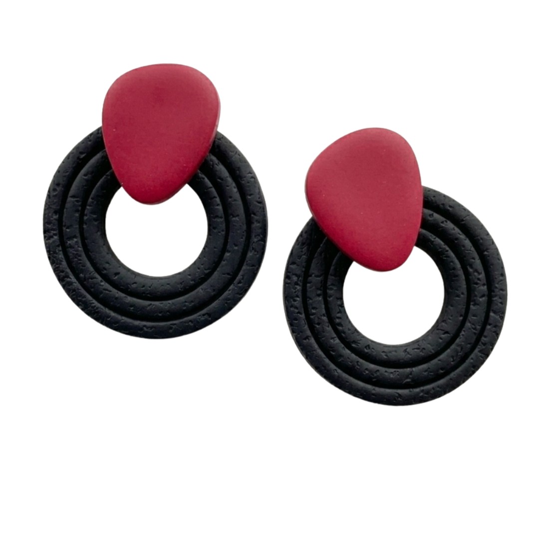 Cardinal Red and Black