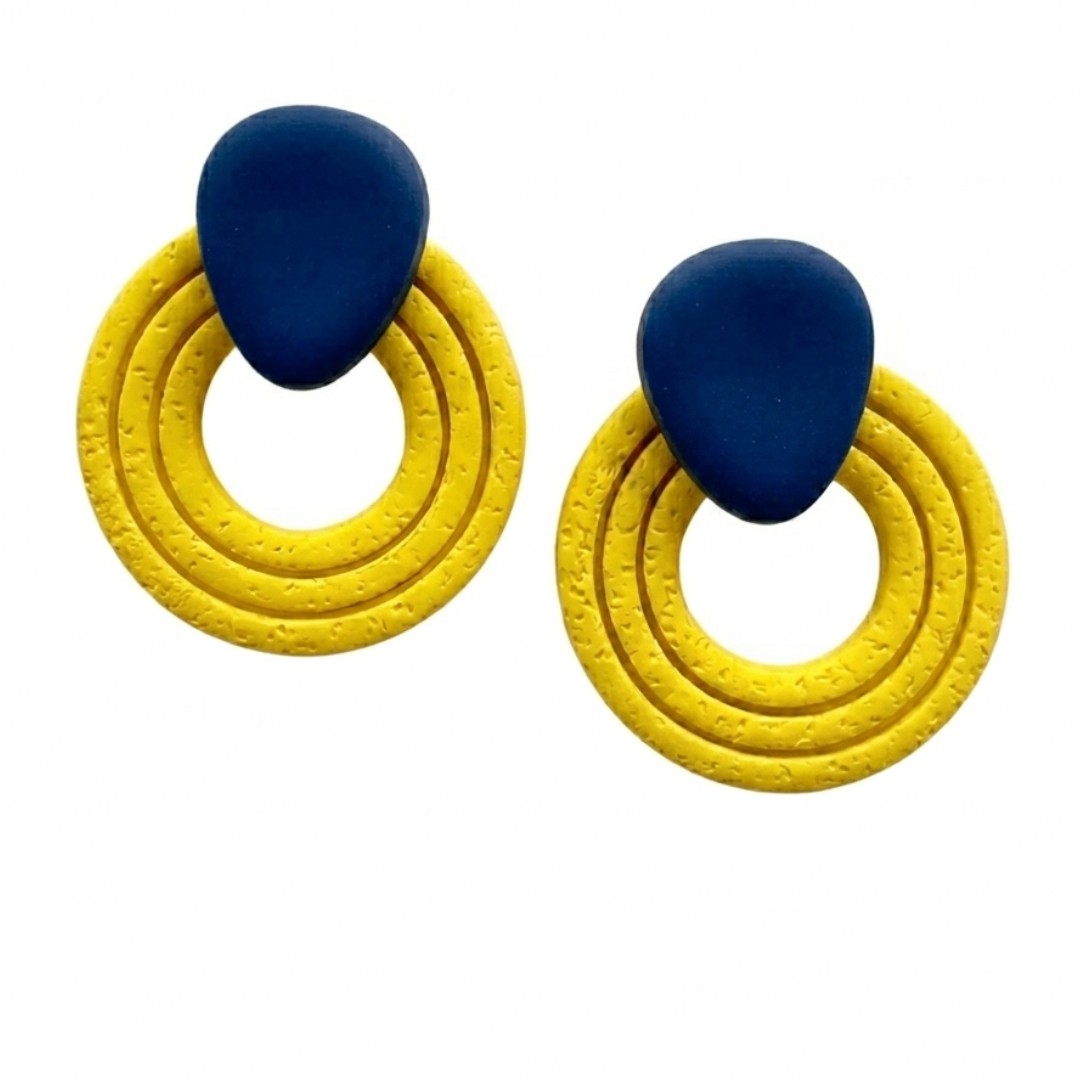 Navy and Yellow