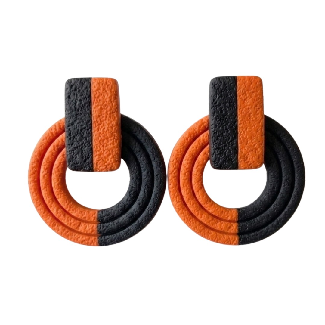 Black and Orange