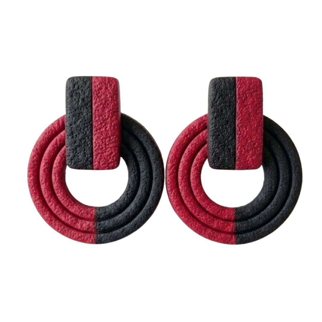 Cardinal Red and Black