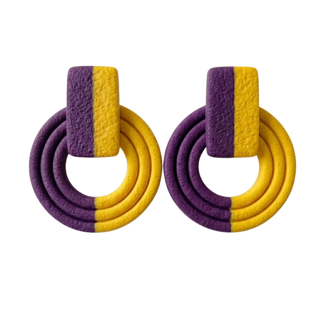 Purple and Yellow