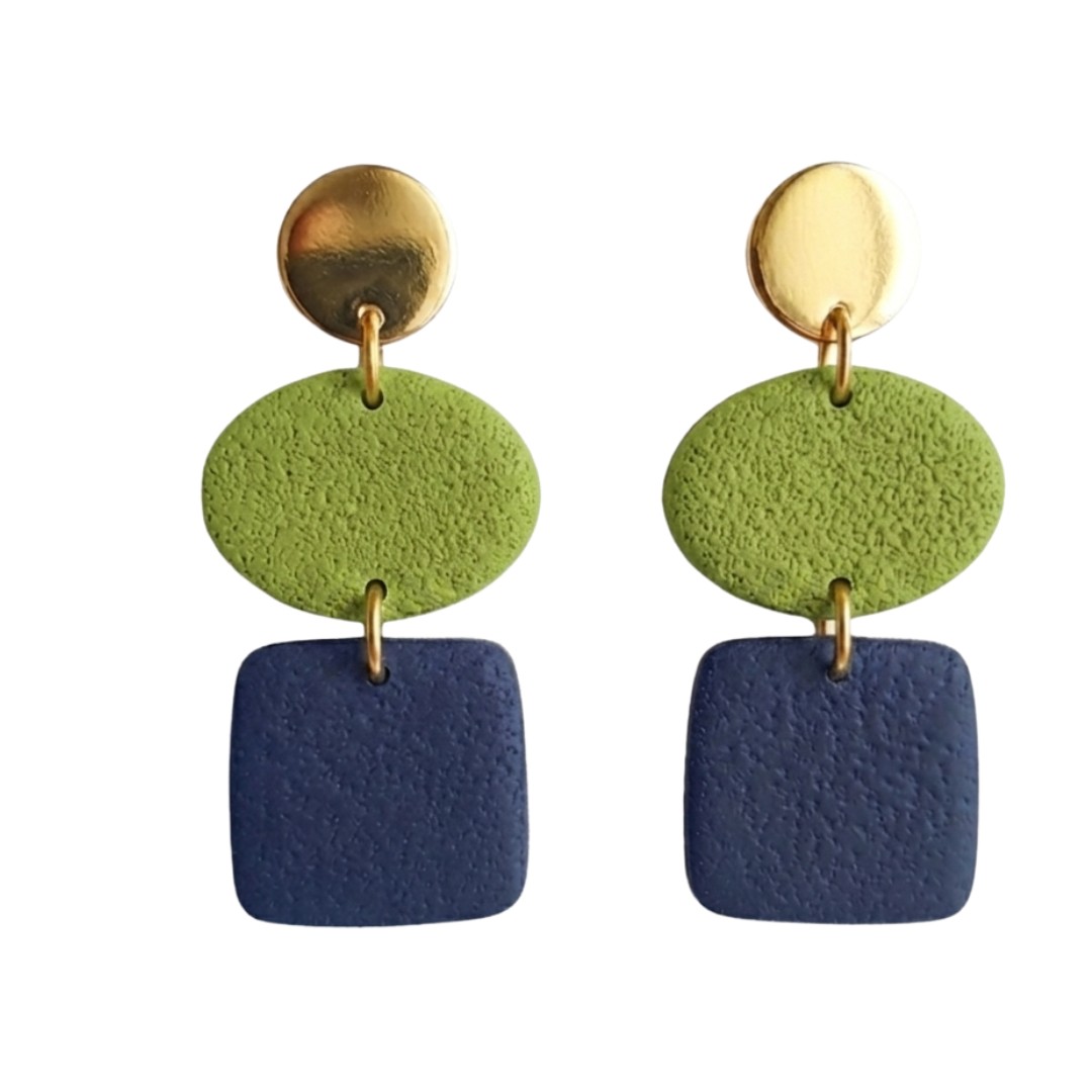 Navy and Victory Green