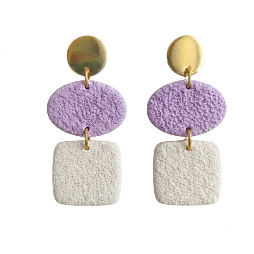 Lavender and White
