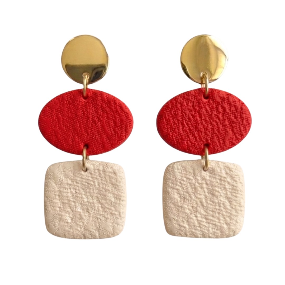 Ivory and Red