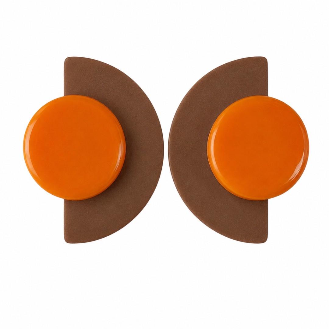 Orange and Brown