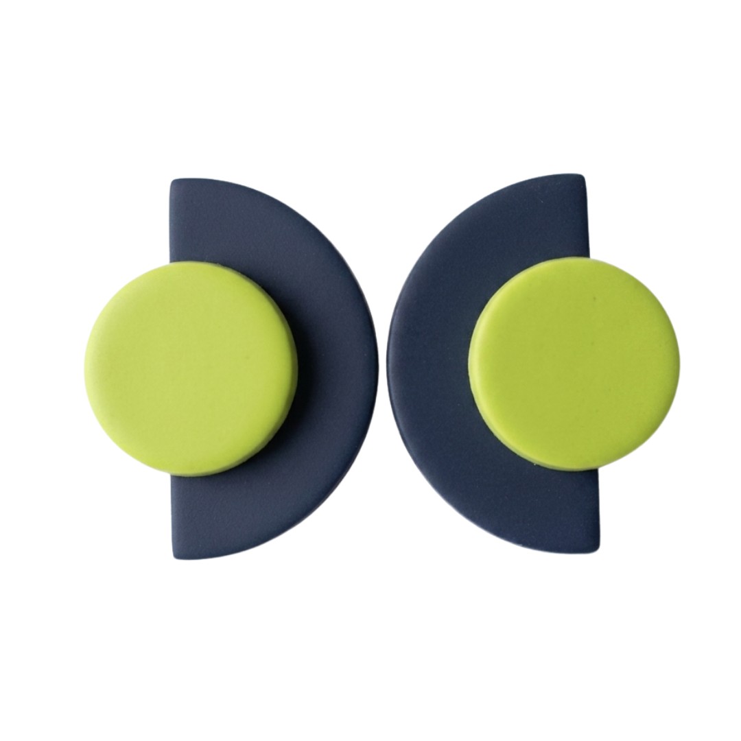 Navy and Victory Green