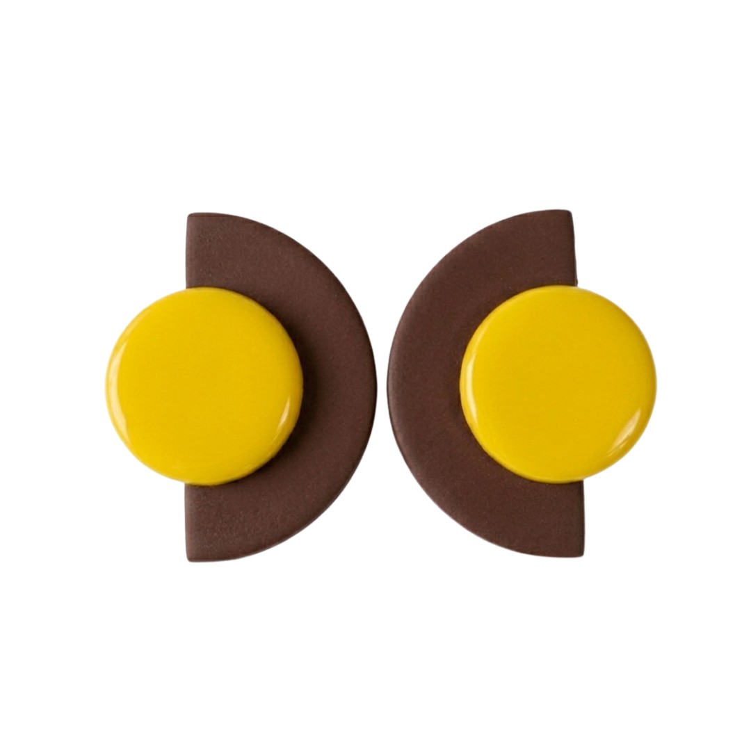Brown and Yellow